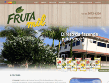 Tablet Screenshot of frutamil.com.br